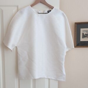 Elegant White Women's Blouse